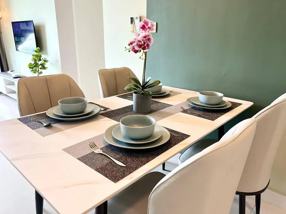 Apartament Amber Cove Cuti Melaka 2Br-6Pax-Smarttv-1Park Malezja