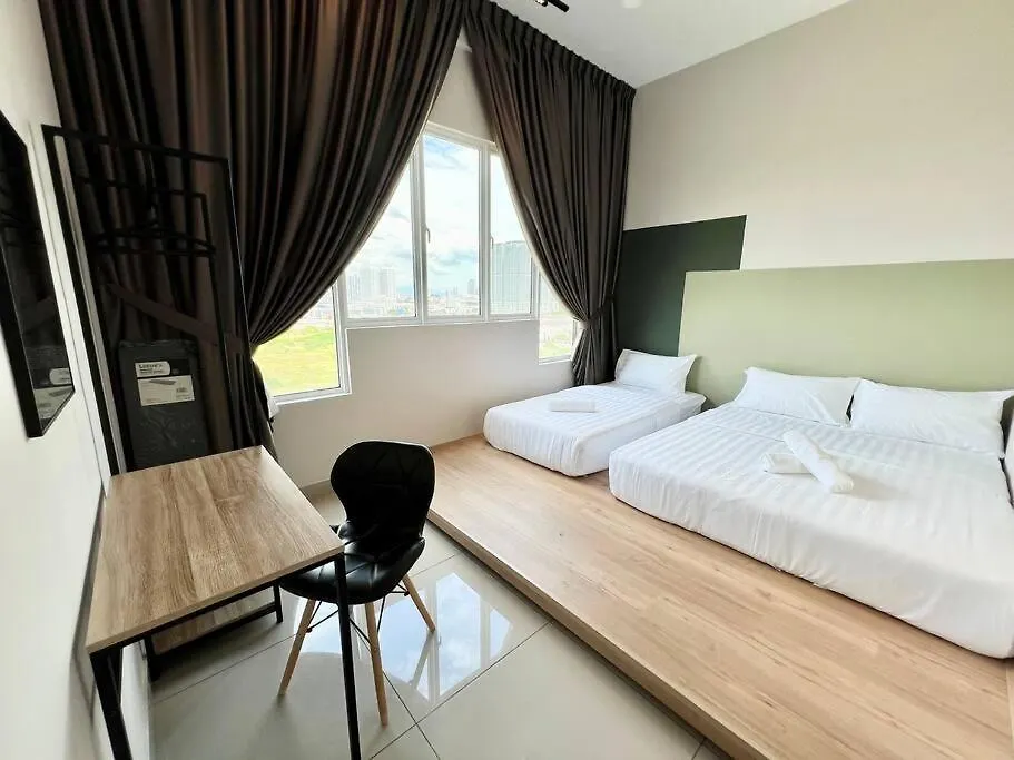 Apartmán Amber Cove Cuti Melaka 2Br-6Pax-Smarttv-1Park 0*, Malacca