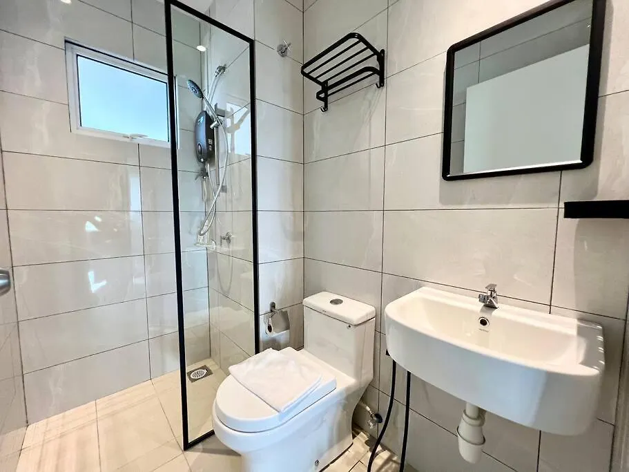 Apartmán Amber Cove Cuti Melaka 2Br-6Pax-Smarttv-1Park Malajsie