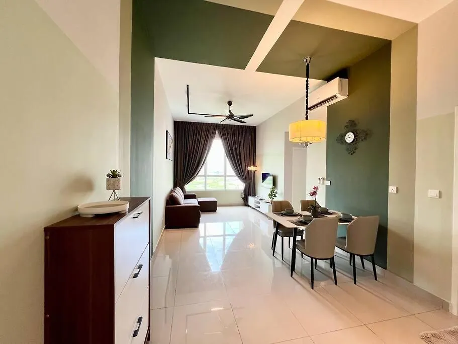 Apartmán Amber Cove Cuti Melaka 2Br-6Pax-Smarttv-1Park