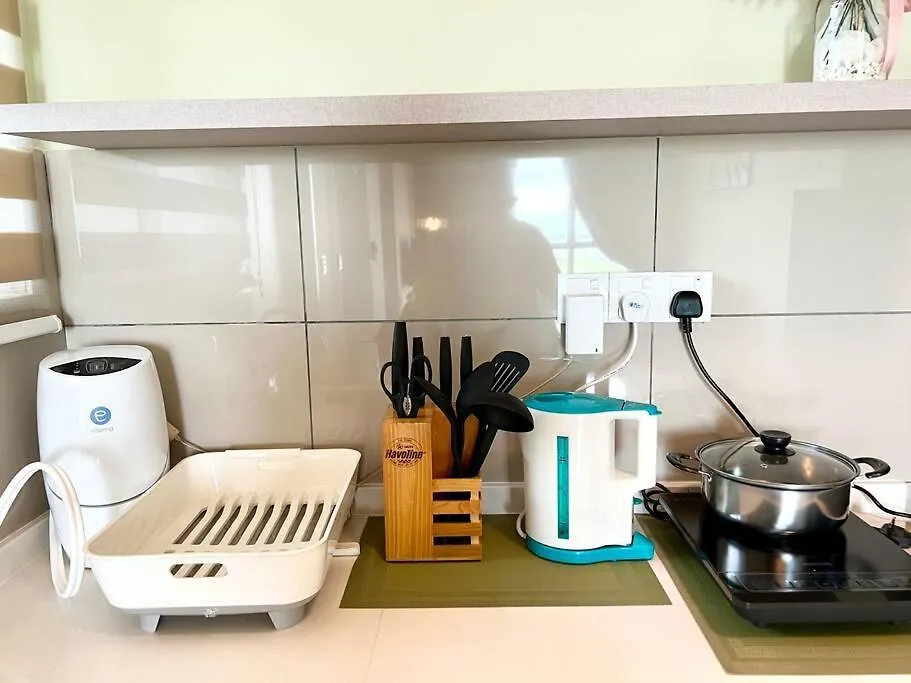 Apartmán Amber Cove Cuti Melaka 2Br-6Pax-Smarttv-1Park 0*, Malacca Malajsie